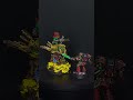 Ork Warboss vs Blood Angel ⚔️ 360° Epic Warhammer 40K Miniature Battle 🔥 #shorts
