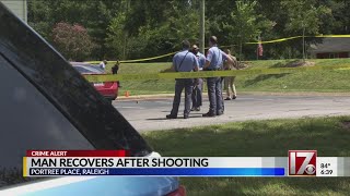 Raleigh man shot in broad daylight at apartment complex