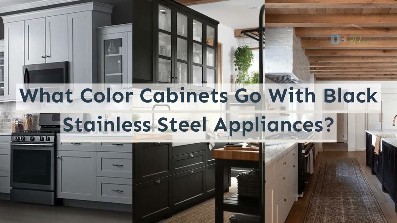 Black Stainless Steel Appliances