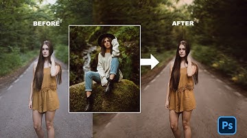 Simple Color Grading Method | Photoshop Tutorial #speedart #tutorial #photoshoptutorial #viral