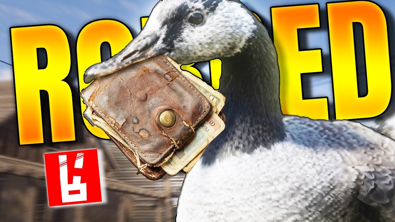 I Got Robbed By A GOOSE in Red M! - Red Dead RP Funny Moments