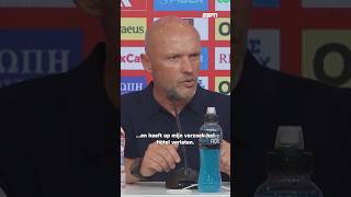 Dick Schreuder was niet blij met mededeling van Kodai Sano vanochtend 😬🏨 Dick Schreuder was niet blij met mededeling van Kodai Sano vanochtend 😬🏨