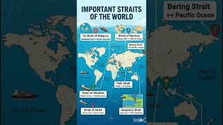 #🌏Important Straits of the World🌏#studymaterial #medicaleducation #studynotes