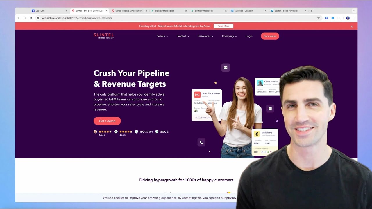 Slintel Review: Are There Better Alternatives? - YouTube