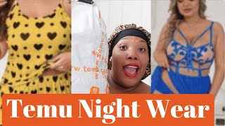 TEMU Try On Haul | Sleep Wear And Lingerie | All Plus-sizes | From 4XL TO 7XL | 2nd Part |
