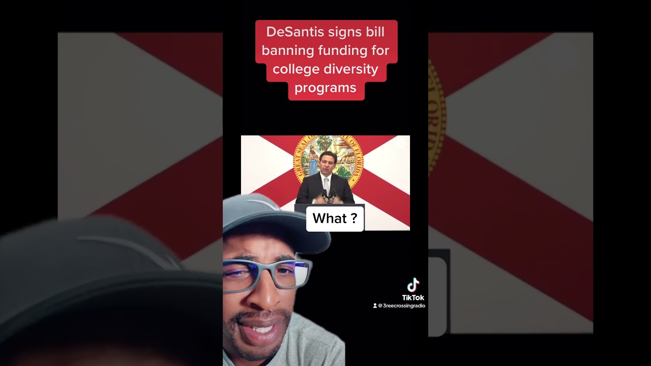 DeSantis signs bill banning funding for college diversity programs 