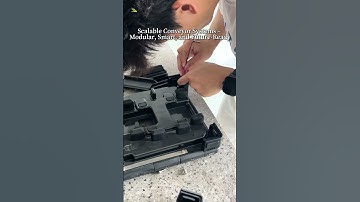 Industrial Conveyors Powering Faster Production Cycles #conveyor #machine #factory #automobile #cnc