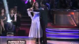 Audrina patridge & Tony Dovolani The Waltz-The Walts.season 11-dancing with the stars-oct-4-2010