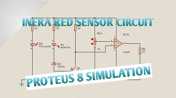 Infra Red Sensor Simulation In Proteus 8