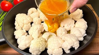 I have never eaten such a delicious cauliflower! Easy and quick recipe!