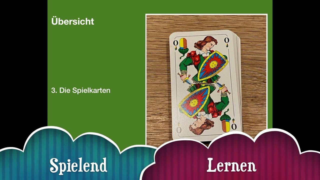 3.  Einführung Schafkopf -  Die Spielkarten