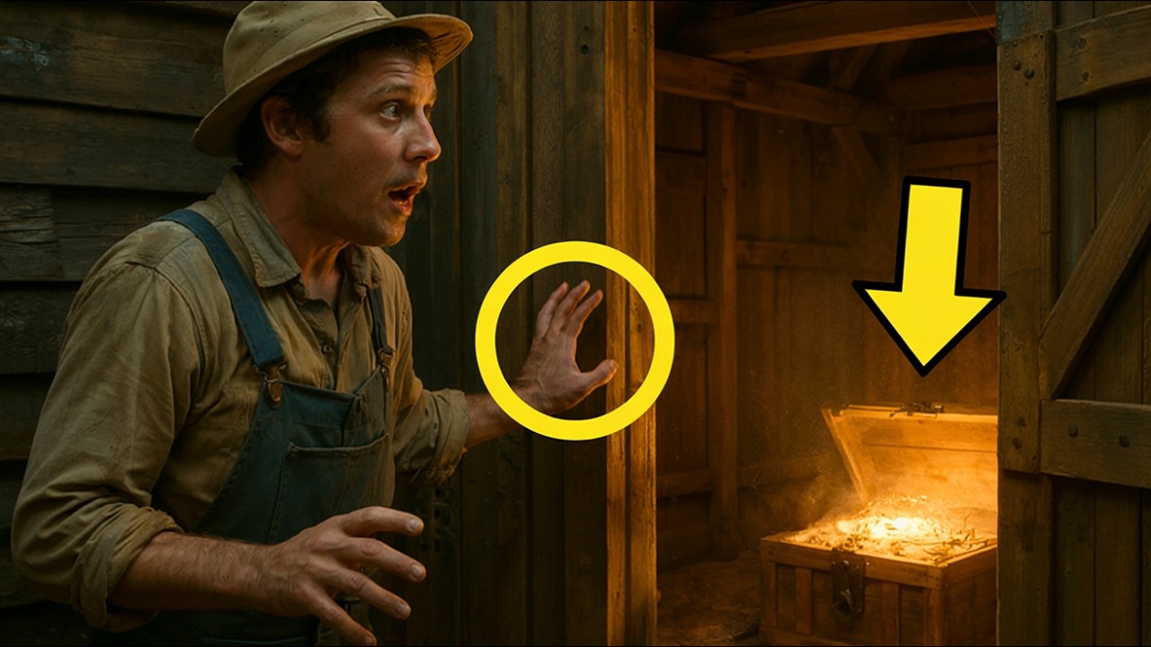 DER BAUER SAH LICHTER IN DER SCHEUNE… UND DAS GEHEIMNIS DORT VERWANDELTE IHN!