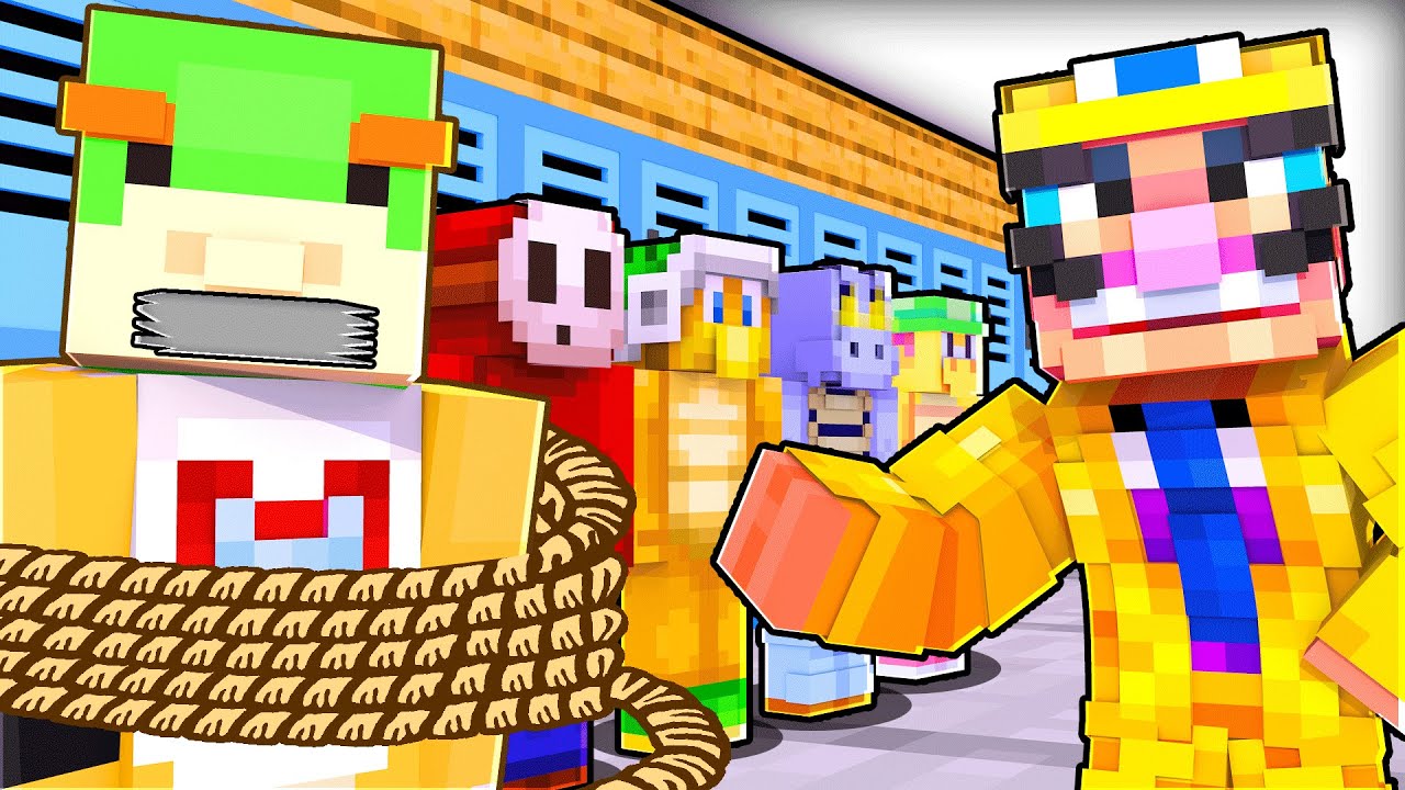 Bowser Jr Survived the World's STRICTEST School In Minecraft! | Nintendo Fun House [13]