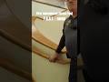 The DeLand Public Library - I meet security on the stairs