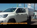 Gold Coast Ute trays fitted this Toyota Hilux