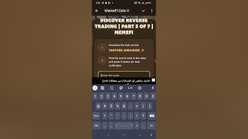 Can You Profit from a Falling Market? Discover Reverse Trading | Part 5 of 7 | MemeFi video code