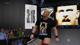 WWE 2K17 Stone Cold Steve Austin entrance