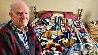 WWII vet spends COVID time weaving 400 hats for Salvation Army screenshot 5