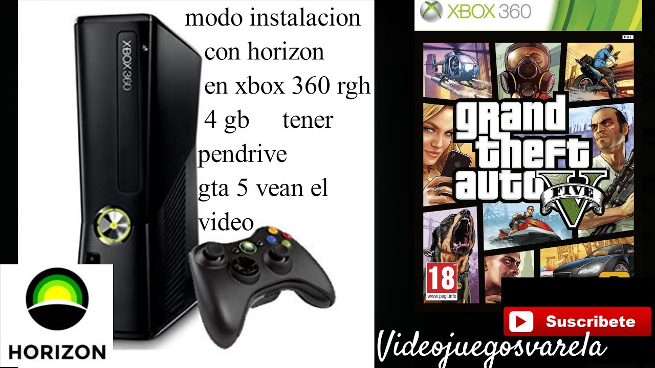 Jogo Xbox 360 Gta 5 no Pen Drive 32gb RGH + Freestyle configurada -  Videogames - Nossa Senhora da Apresentação, Natal 1249080552