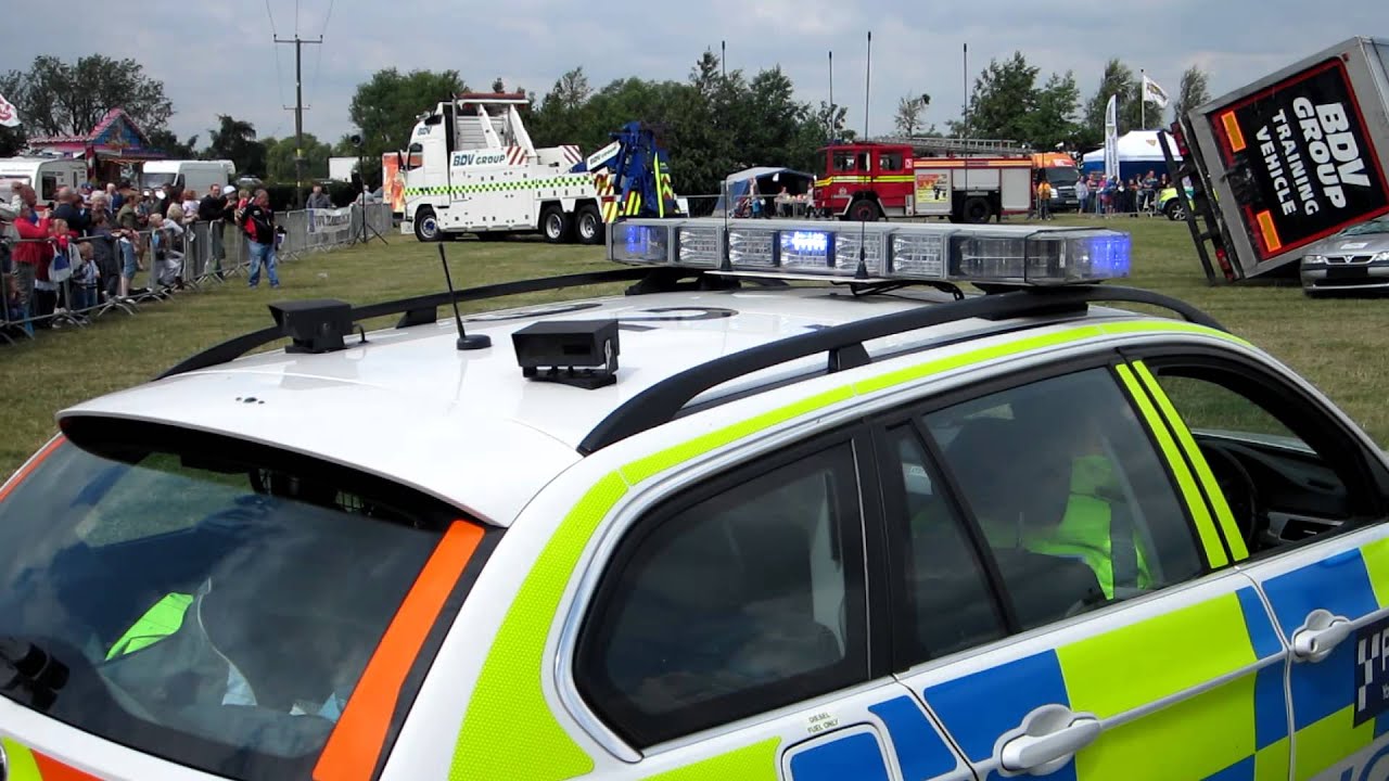 Road Traffic Accident Demonstration At Rescue Day, 2011