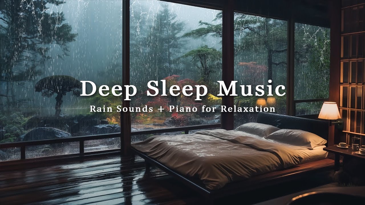 Fall Into Sleep INSTANTLY - Relaxing Piano Music & Rain Sounds to ...