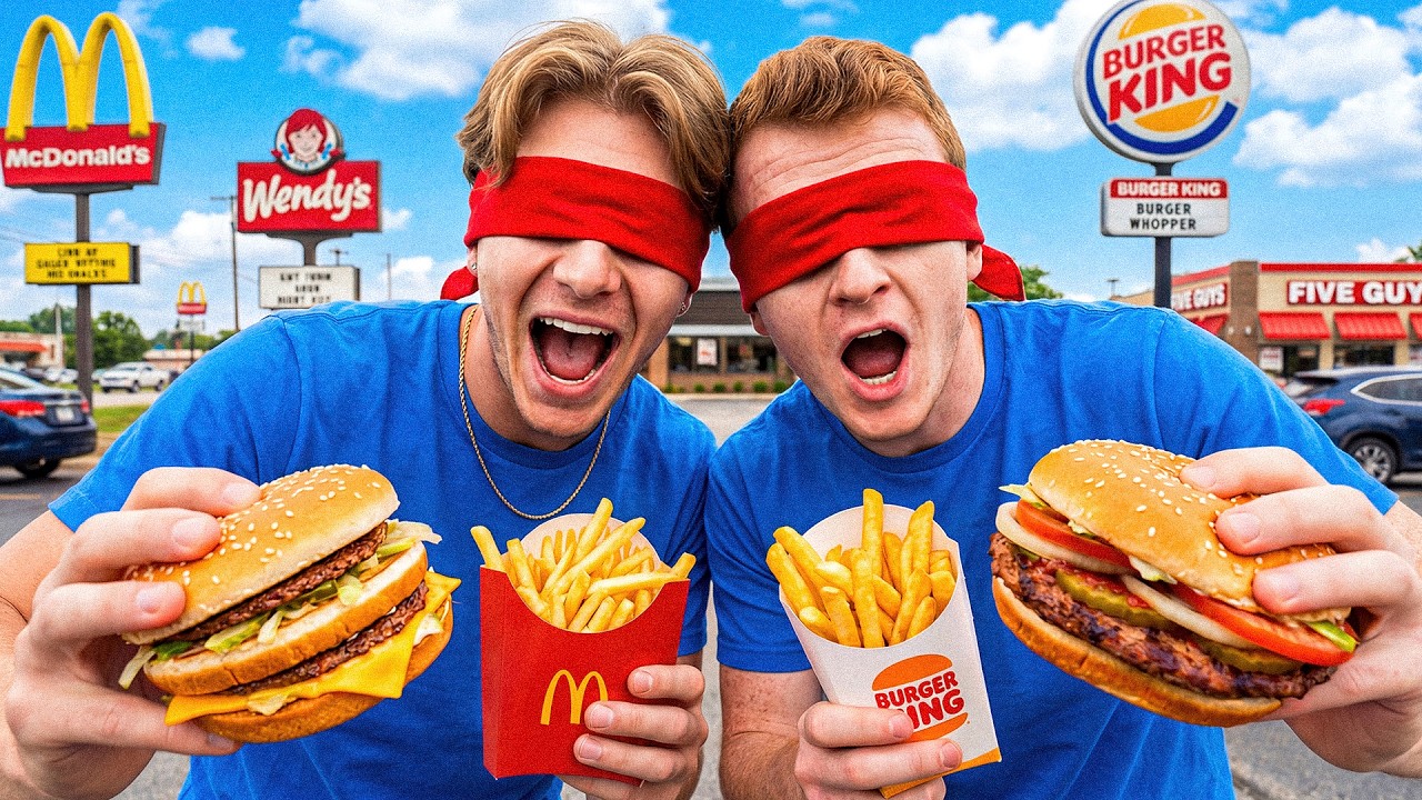We Blind Ranked Fast Food... #1 Will Shock You