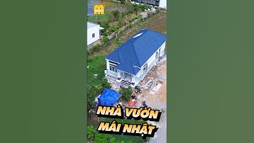 Maxhome thi công trọn gói căn nhà cấp 4 mái Nhật quá nét #nhavuon #nhadep #nhamainhat #thietkenhadep