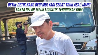 DETIK-DETIK KDM CEGAT TRUK ASAL JAMBI BONGKAR SISI GELAP JALUR LOGISTIK 