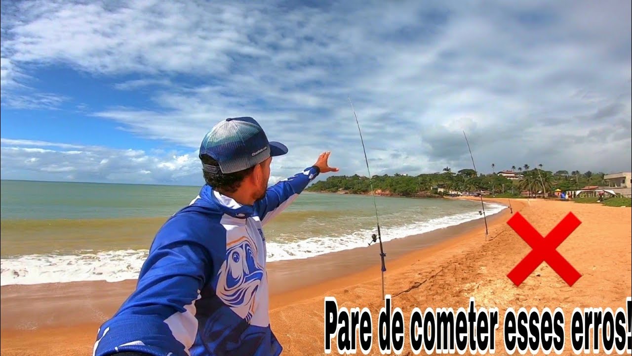 PESCARIA de PRAIA!!! COM essa TÉCNICA você NUNCA mais vai voltar para CASA sem PEIXES.