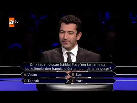 Kim milyoner olmak ister arda ayten 1 milyonluk soruyu bildi - YouTube