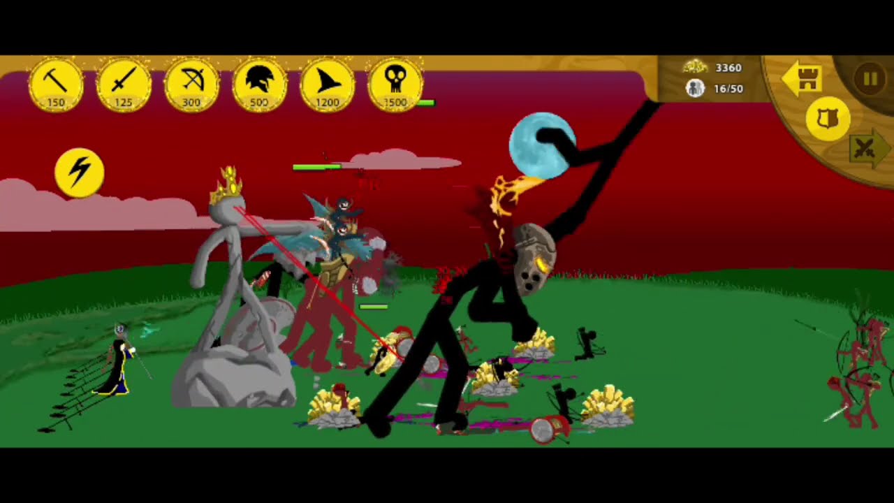 Epic Stick War Battle – Fire Stick Army vs Dark Legion!