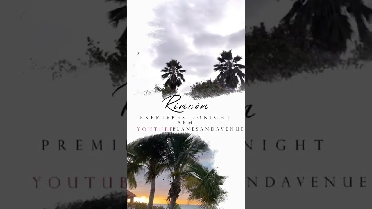 New Episode tonight at 8PM. Summer in Rincon, PR. We eat, get amazing views and a few more gems.