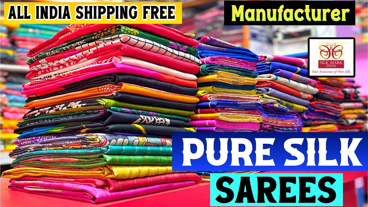 100% Pure Bishnupuri Katan & Pure Silk Saree Manufacturer