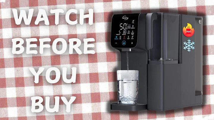 iSpring RCD100HCG Hot & Cold Reverse Osmosis System Countertop Review!