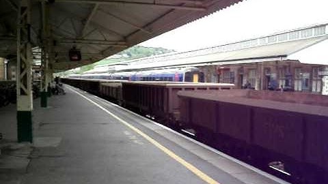 DB Schenker Class 66 Number 66085 Passing Bath Spa Working A Engineers Train