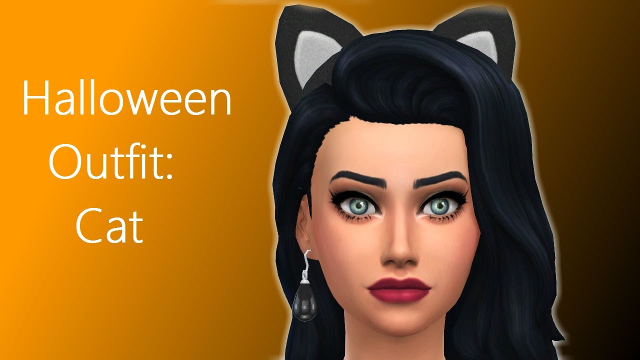 sexy-cat-girl-the-sims-4-create-a-sim-youtube