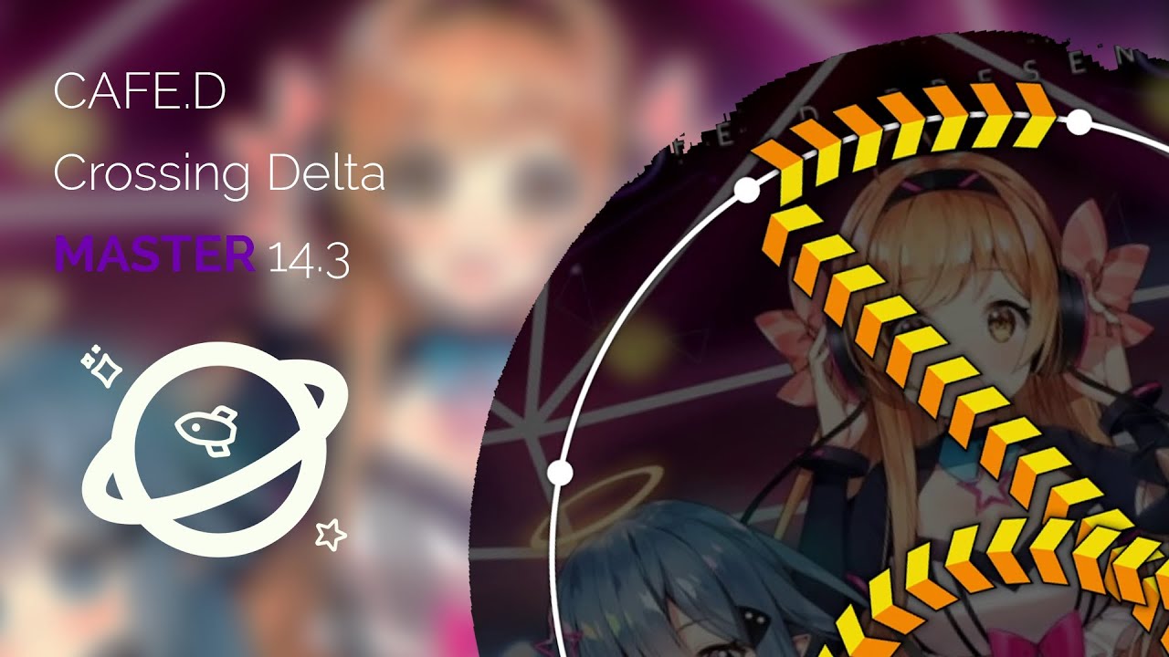 【maimai創作譜面】Crossing Delta - CAFE.D [MASTER DX 14] - YouTube