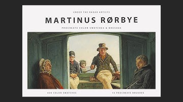 Testing Martinus Rorbye’s Procreate Brushes by Digi Life