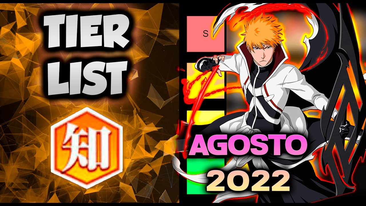 TIER LIST MIND Bleach Brave Souls Agosto 2022 YouTube