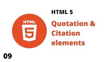 HTML Quotation & Citation Elements in Hindi | HTML Tutorial for beginners in hindi | html course