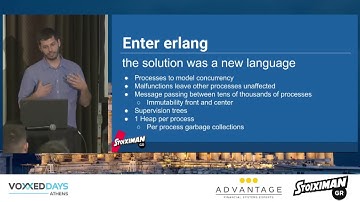 Voxxed Athens 2017 :: Elixir Scaling for the future using a 30 years old tech