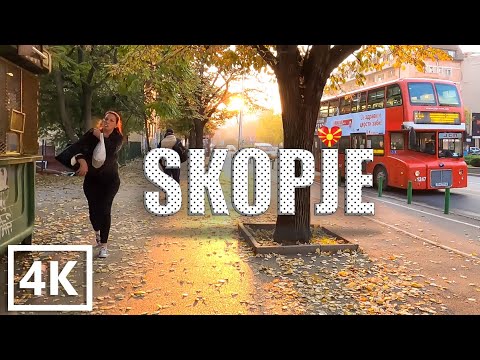 Video: Skopje - Makedoniens Huvudstad