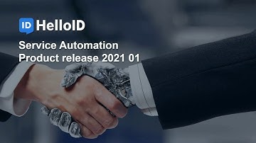HelloID Service Automation - Product Update 2021.01 - Identity as a Service