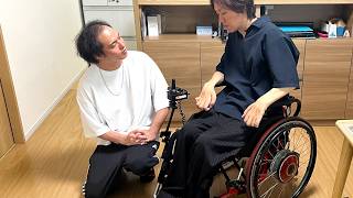 首の骨を折って車椅子生活になったファンに、人生で本当に大切な事を教わりました。