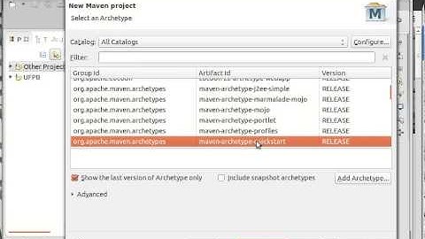 Maven - Criando um projeto simples