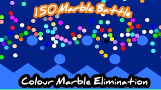 150+ Colour Marble Elimination😎🔴 | Colour Ball   Battle | Run Race