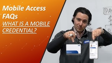 What is a Mobile Credential - Clip