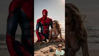 Superheroes Sun Bathing With Wife shorts marvel avengers ai superheroes