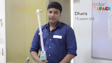 Dharis Creation : Smart Blind walking stick
