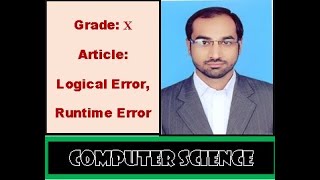Logical Error, Runtime Error